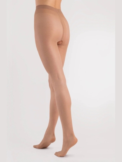 Fiore Ouvert Shiny Crotchless Tights
