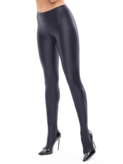  Miss O Opaque Gloss Crotchless Tights