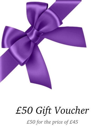  £50 Gift Voucher - 10% OFF!