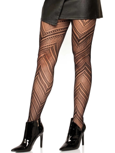  Leg Avenue Chevron Net Pantyhose