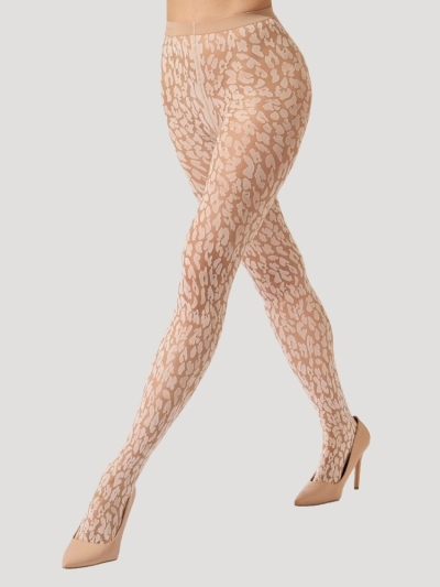  Wolford Leo Animal Print Tights