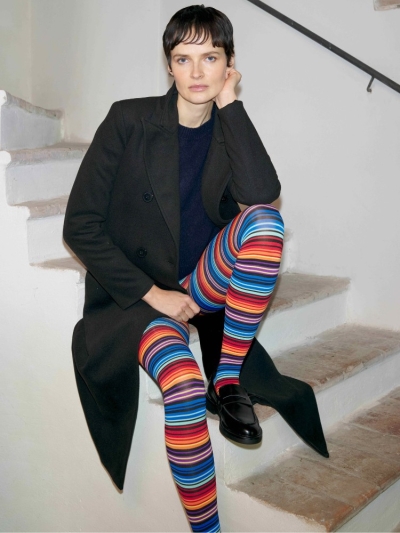  Trasparenze Rainbow Stripe Tights