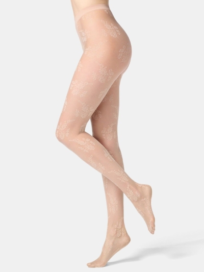  Oroblu Ethereal Lace Effect Floral Tights