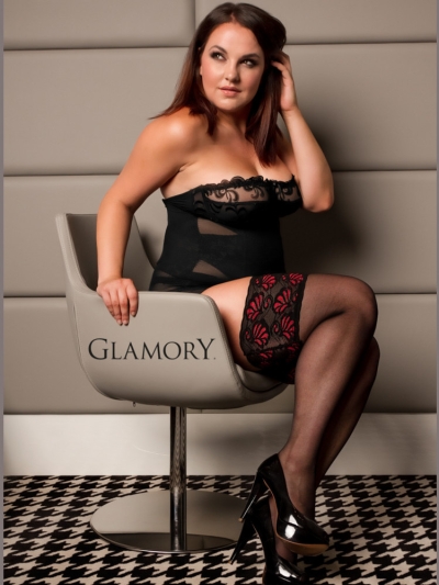  Glamory Deluxe 20 Hold-Ups, Plus Size XL-4XL