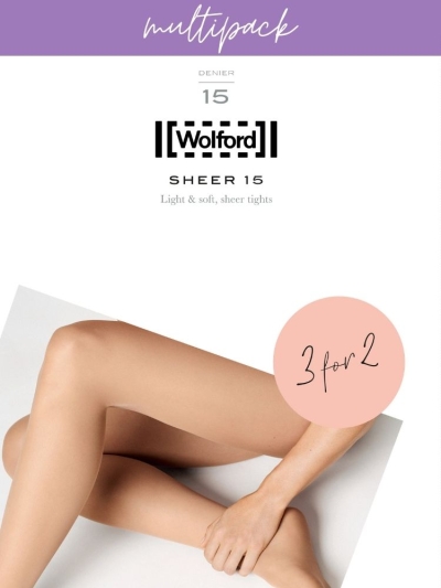  3 for 2 Sheer 15 Wolford Tights