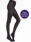  Aristoc 50 Denier Shiny Tights and Black Viki Shorts Bundle