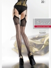  Fiore Edvige Seamed Pattern Top Stockings