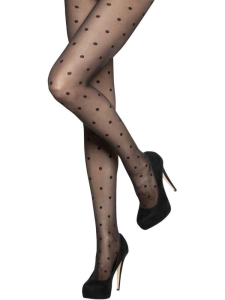  Charnos Sheer Polka Dot Tights
