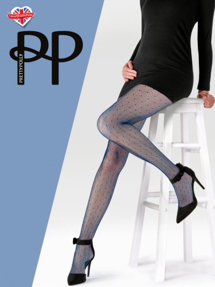 Womens Fishnet Footed  Tights by Pretty Polly