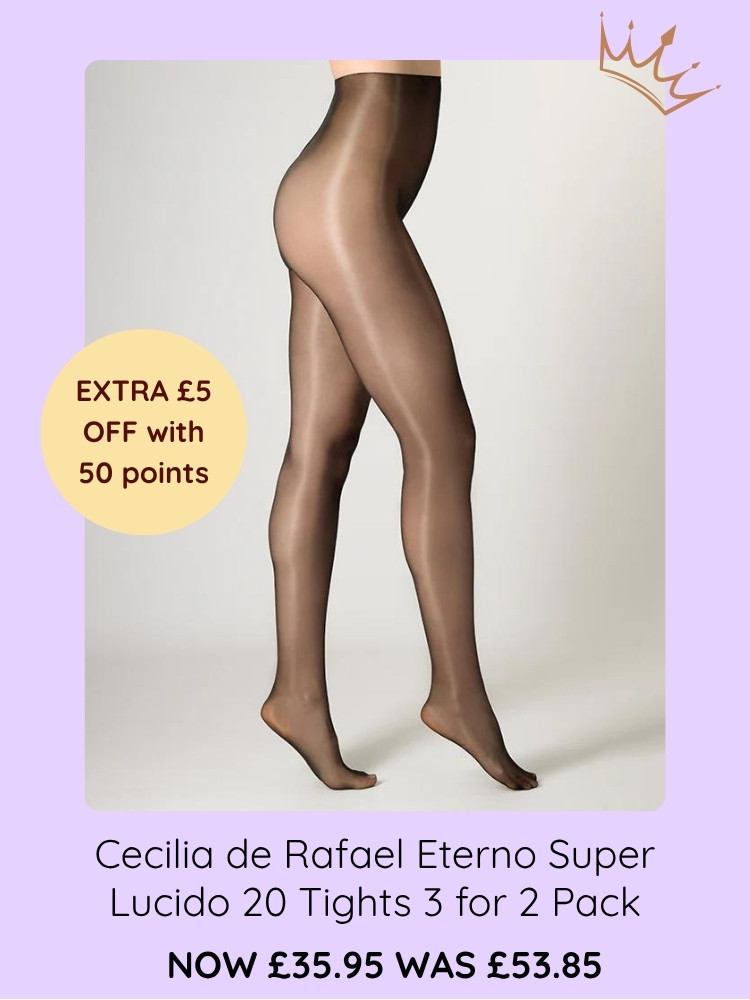 Cecilia de Rafael Eterno Super Lucido 20 Shiny Tights 3 for 2 Pack with Cashback