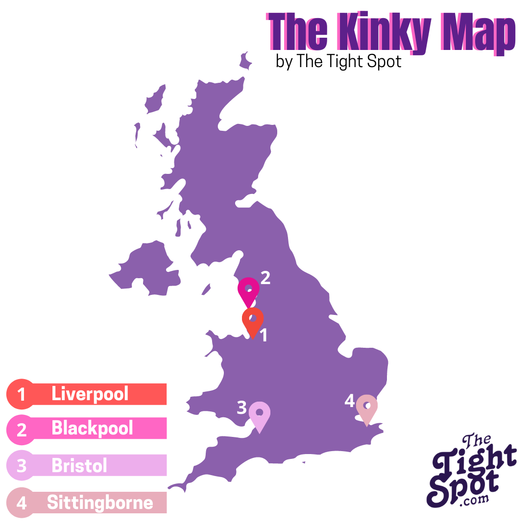 kinky map uk