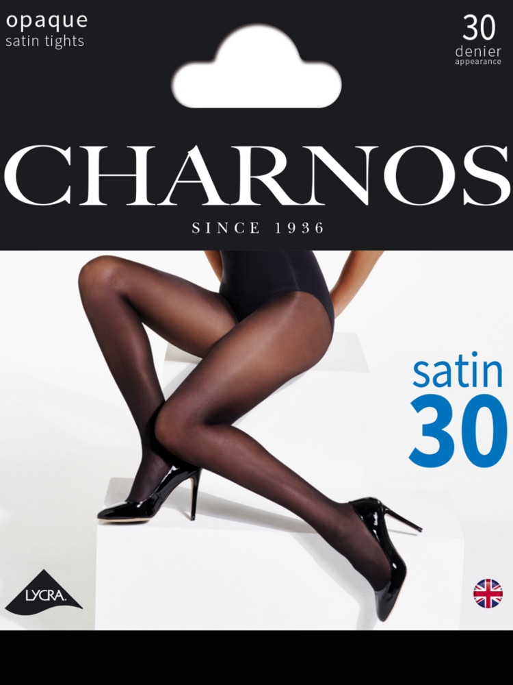 Medium 15 Denier Charnos Satin Sheen Tights Champagne